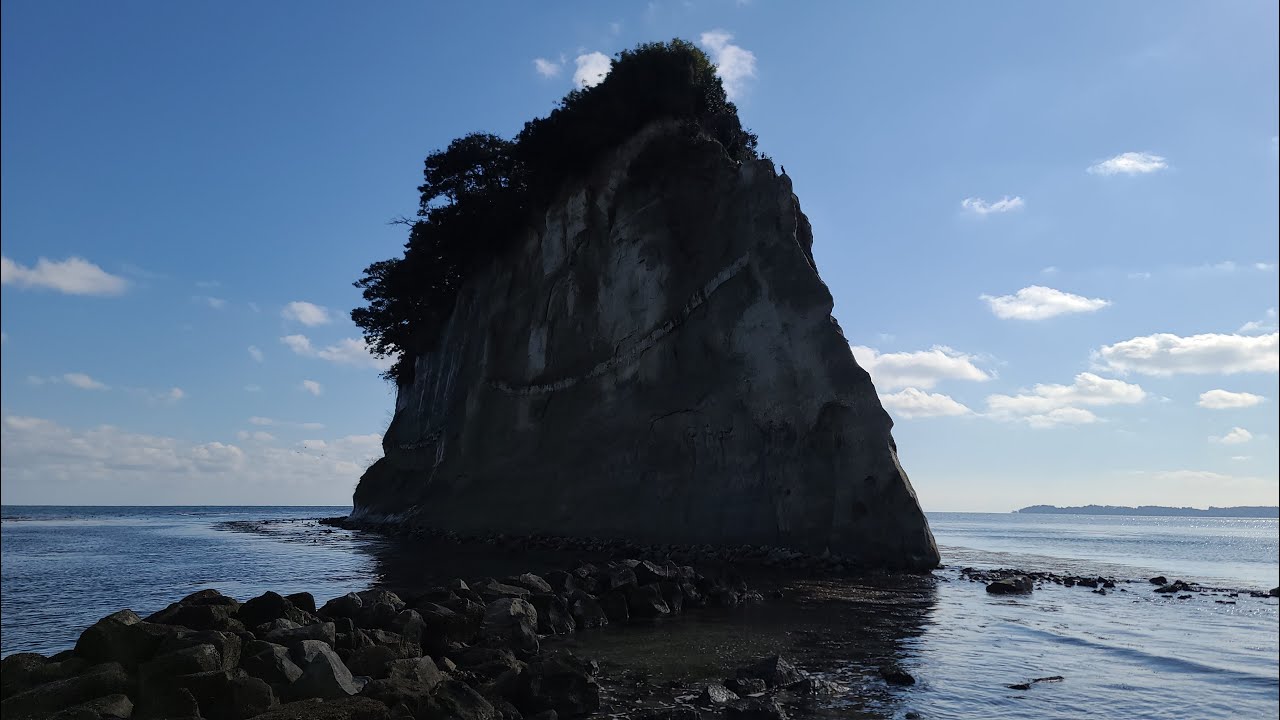 能登観光地『見附島』度重なる地震で消失の危機⁈【能登大地震】 #石川県  #能登地震 #地震