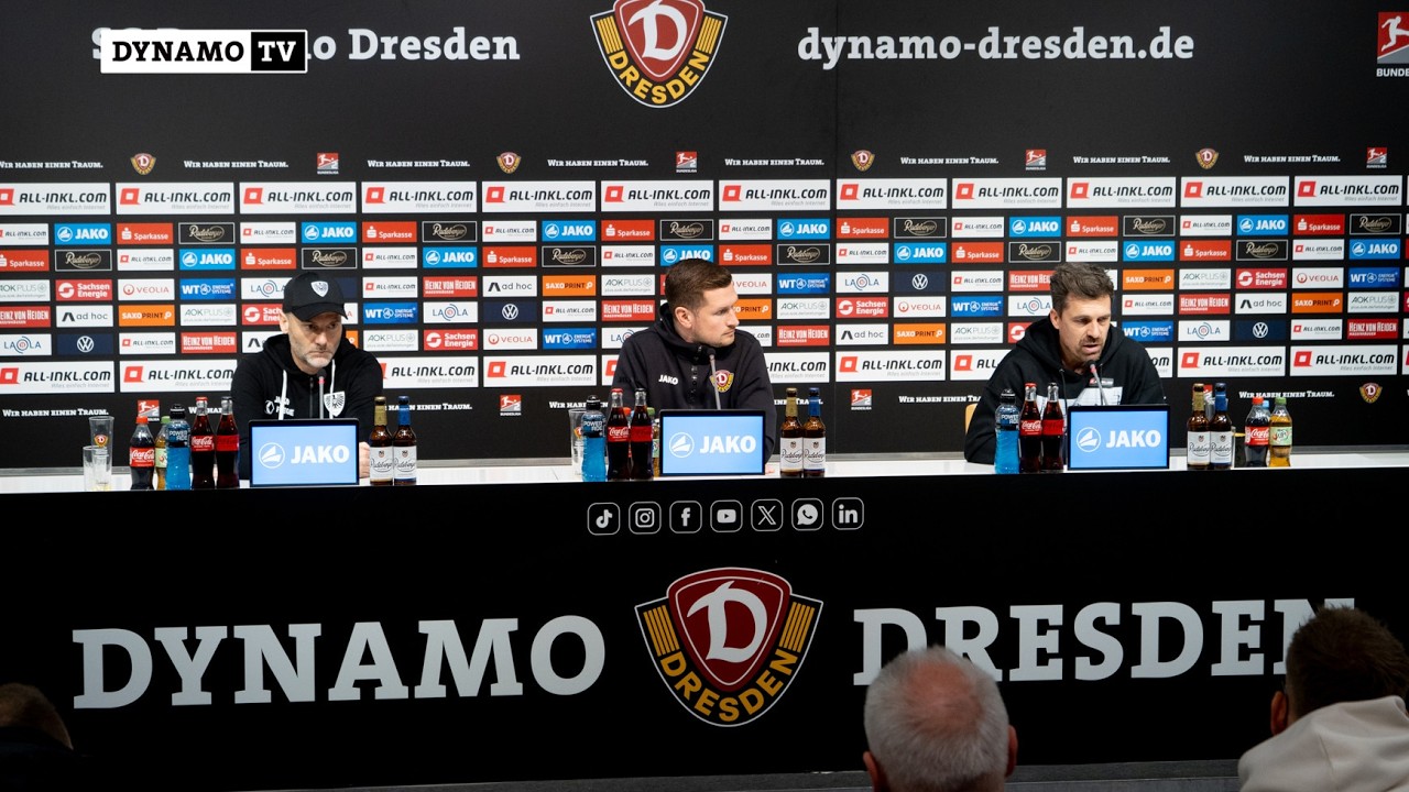 26. Spieltag | SGD - PRM | Pressekonferenz nach dem Spiel