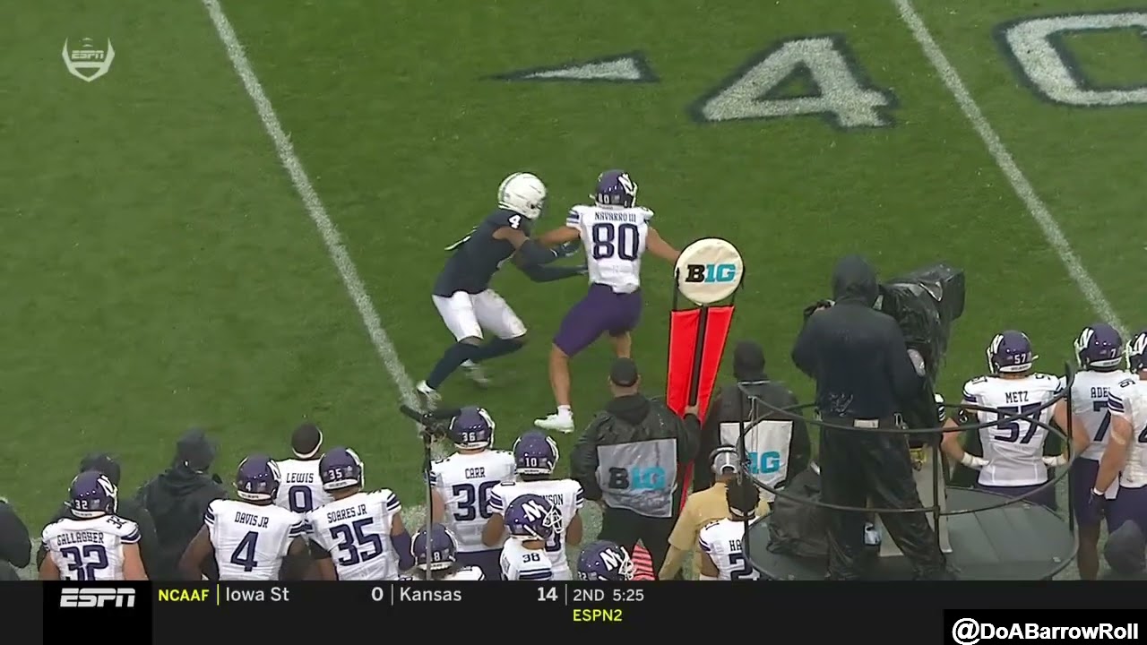 Northwestern OL/Offense vs Penn State Defense (2022)