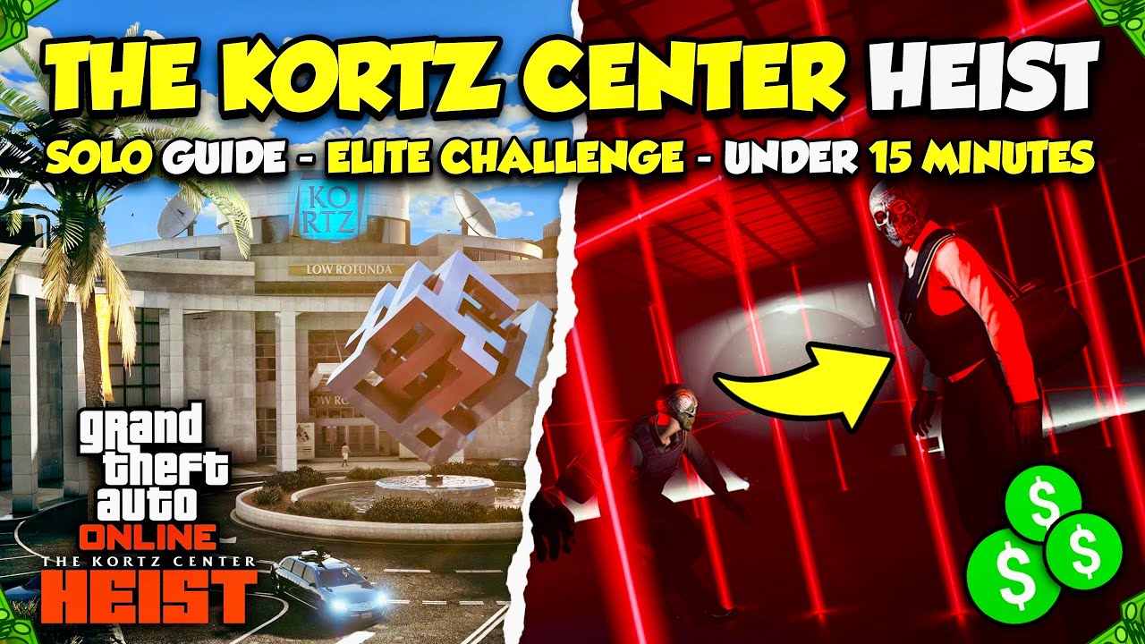 ULTIMATE SOLO Kortz Center Heist ELITE Challenge Guide in GTA 5 Online! (MAX PAYOUT)