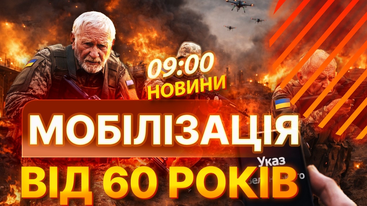 😨 НЕ ЗАНАДТО? Зеленський підписав указ про МОБІЛІЗАЦІЮ після 60 років! ВИПУСК НОВИН