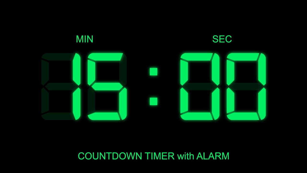 15 Minute Basketball Timer, stadium background with sport whistle ,Glow Digital Clock Countdown Free