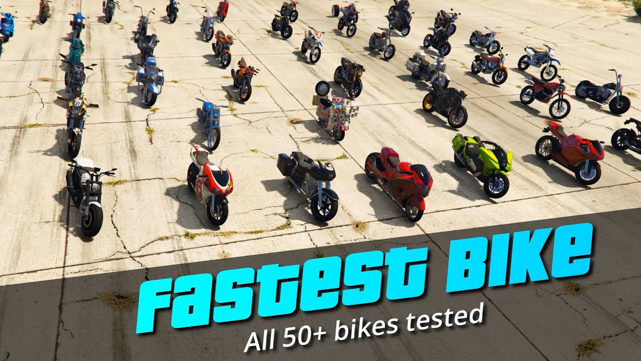 GTA V Which is the fastest bike | Part 2 Acceleration Test
