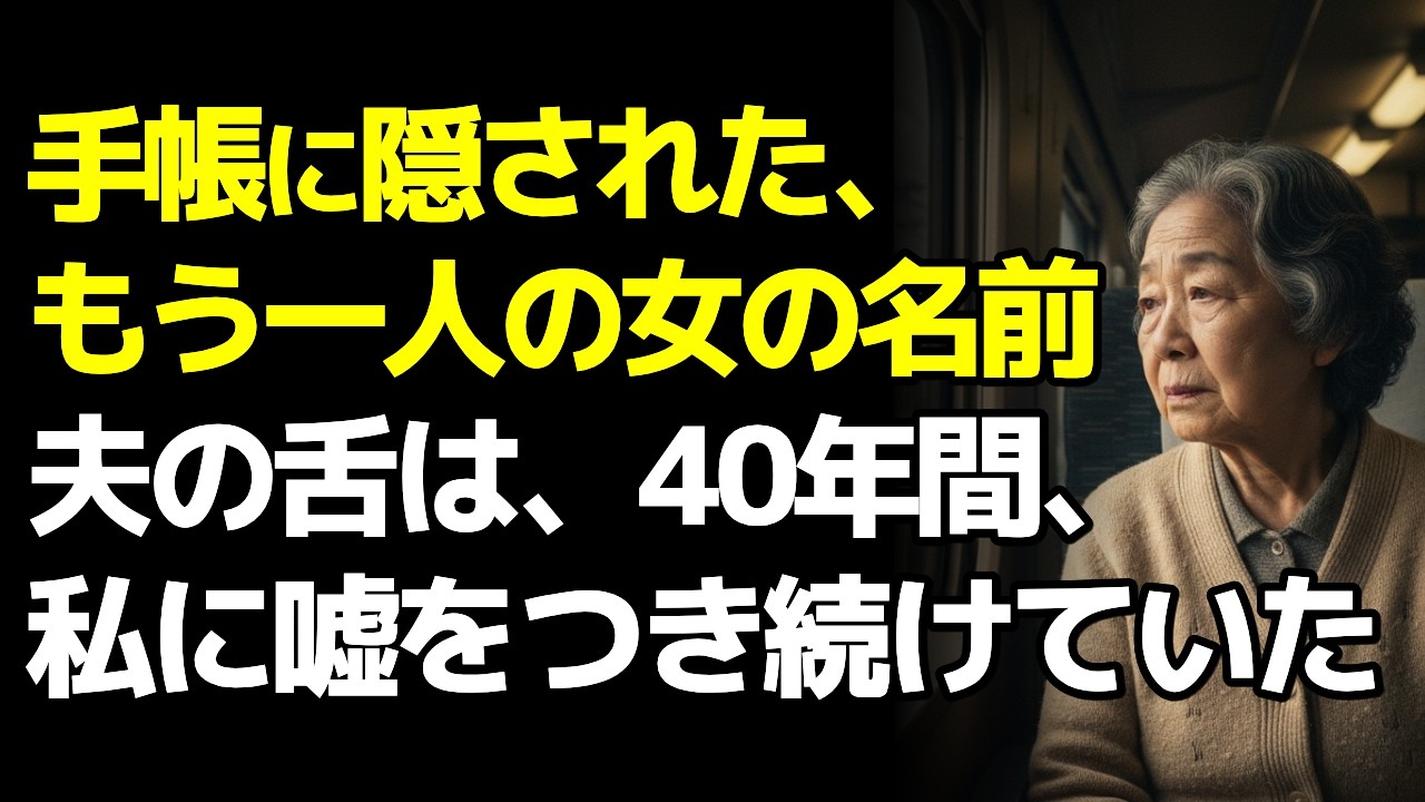 【実録】秘伝の出汁と消えた名前｜遺品整理で見つかった40年の嘘とは？衝撃のミステリー