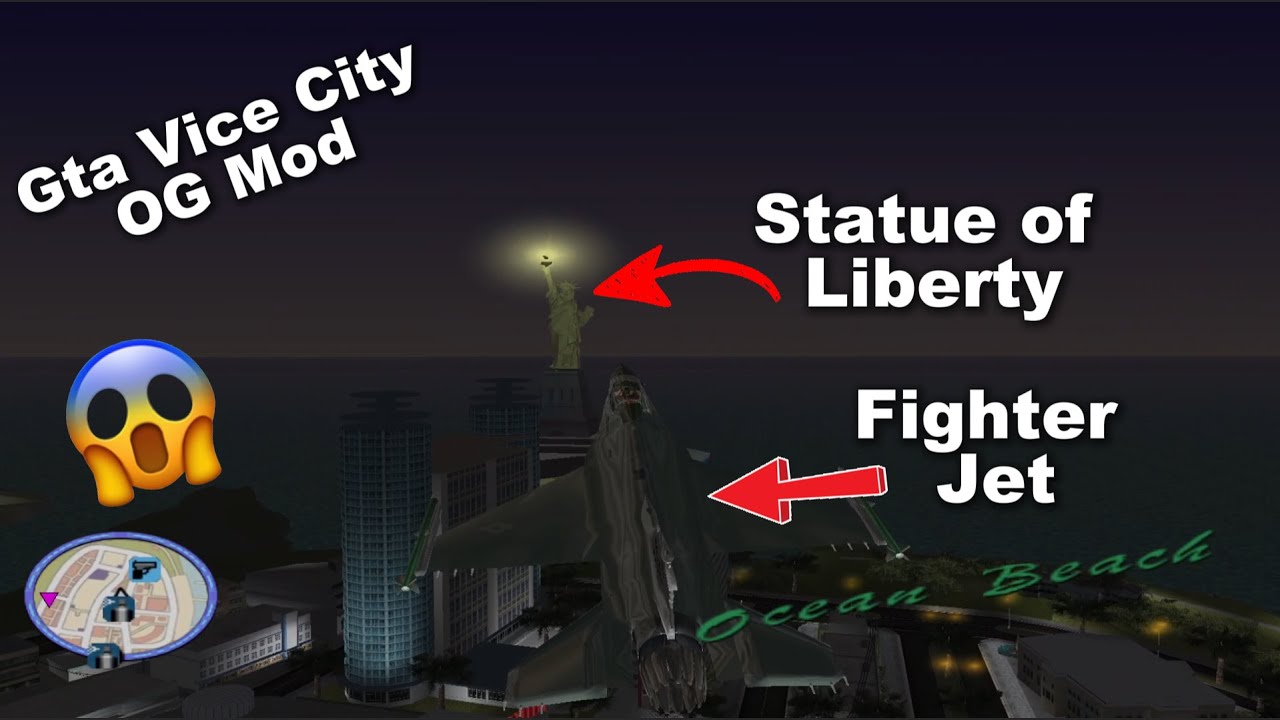 GTA Vice City MOD || How to Download and Install these OG MOD [ Fighter Jet + Hd Graphics and More]