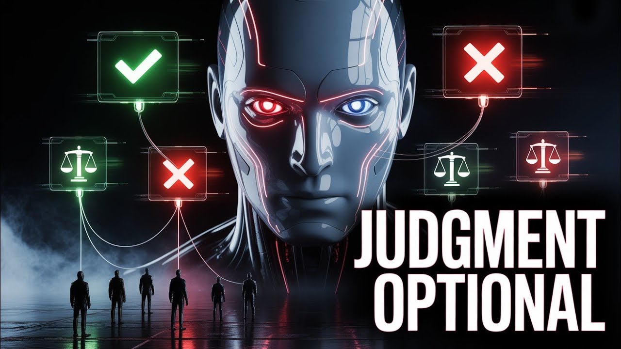 When Human Judgment Becomes Optional #ArtificialIntelligence #HumanJudgment #FutureOfDecisionMaking