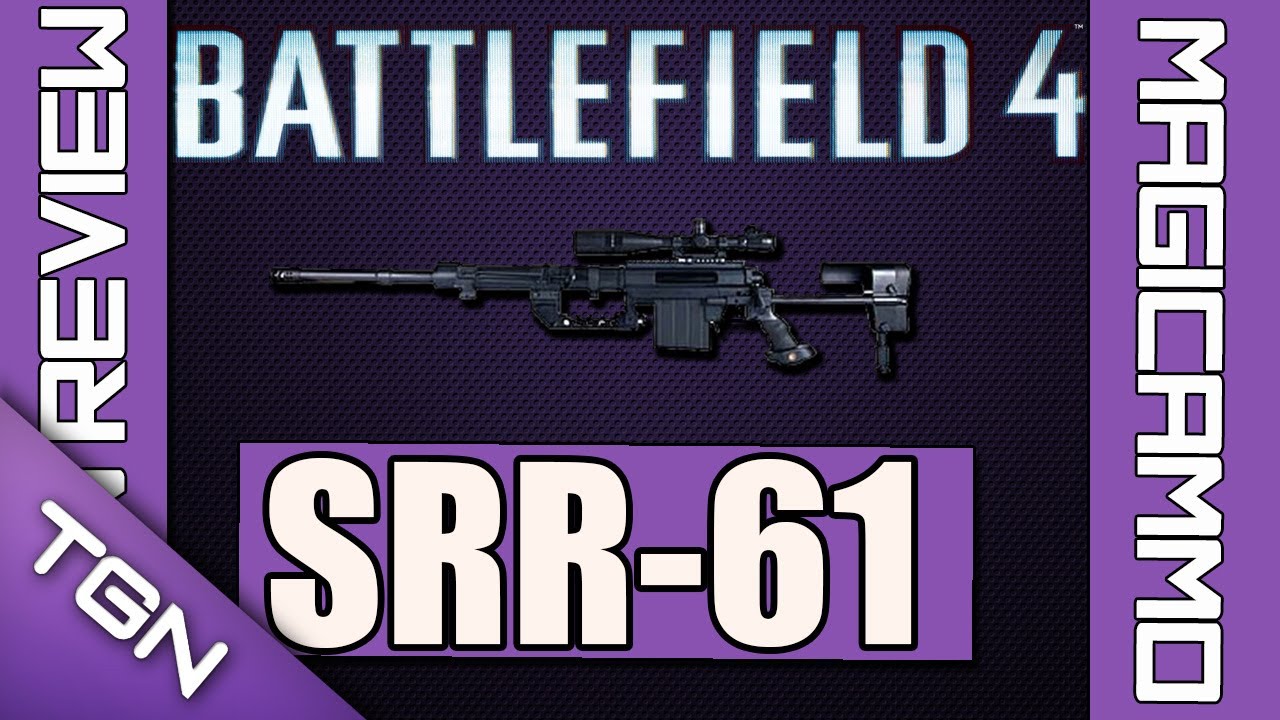 Battlefield 4|SRR-61 Weapon Review (Battlefield 4 Gameplay)