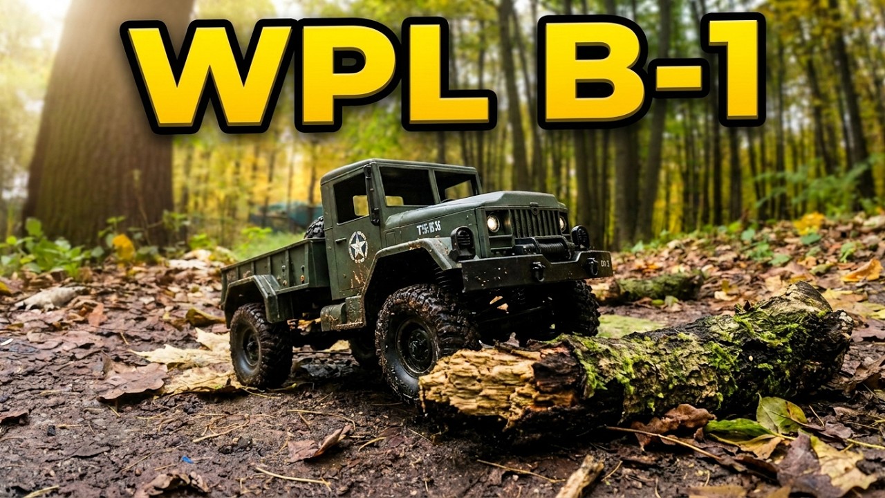 Военный Грузовик на Радиоуправлении WPL B-1 1/16 2.4G 4WD