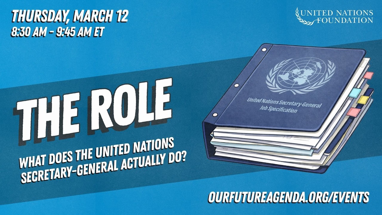 World's Toughest Job: What Does the UN Secretary-General Actually Do?