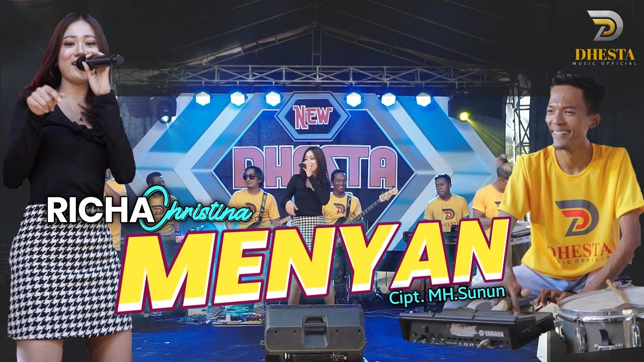 RICHA CHRISTINA - MENYAN Feat ADER NEGRO (Official Music Video) - NEW DHESTA