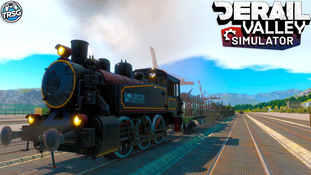 Derail Valley - A Steam Train, Missiles, Military Trucks and Running out of Water! #132