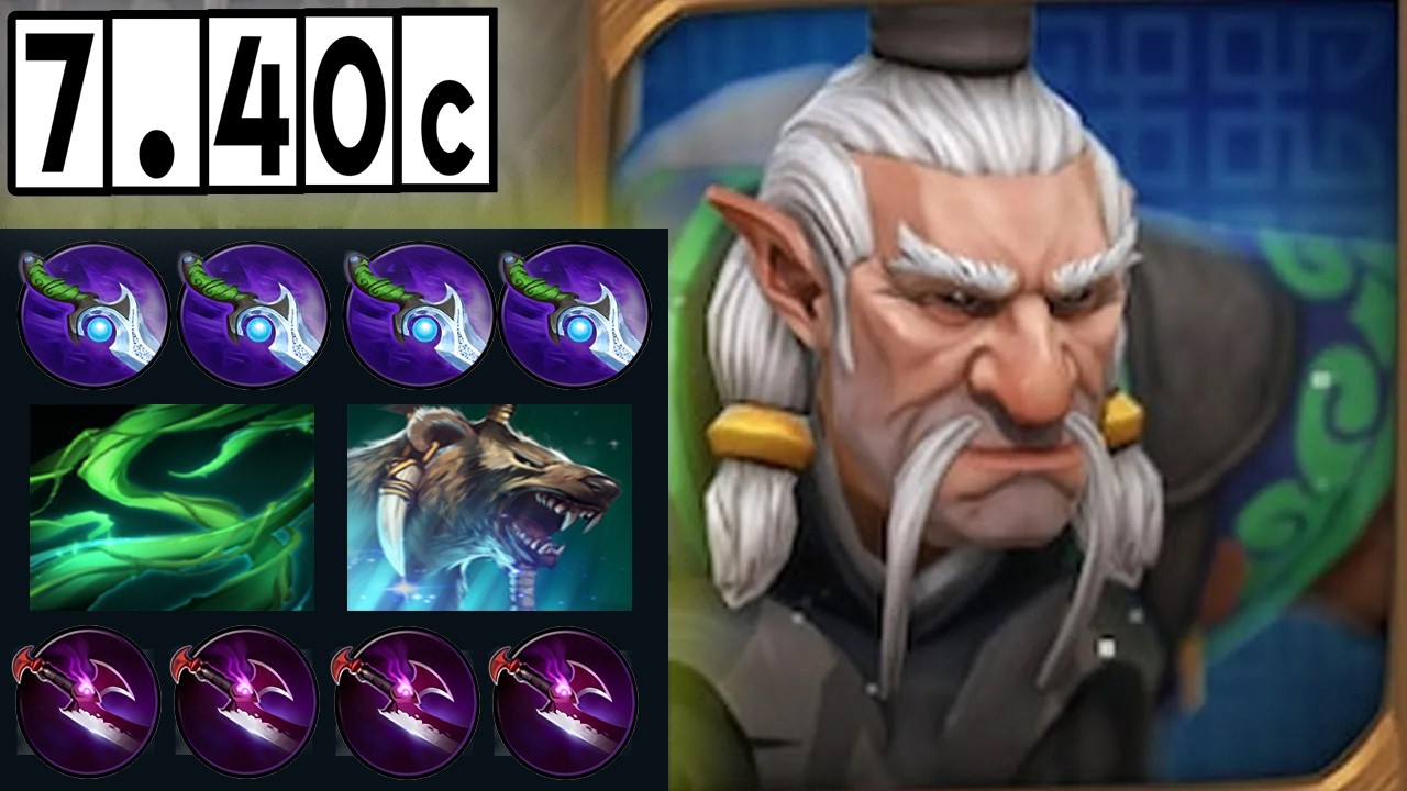 Lone Druid - Strange Game [Full Match Gameplay Dota 2] 7.40c