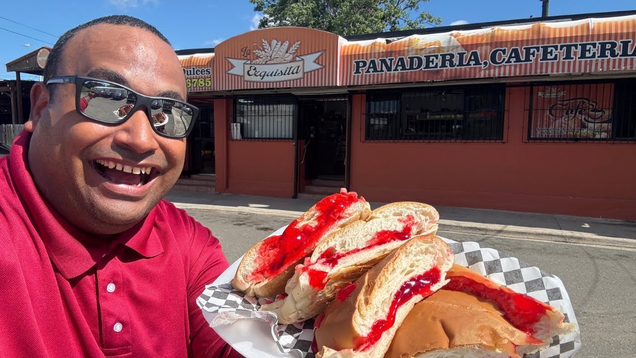 Así es el Pan 🥖 con Cherry de Salinas, Puerto Rico 🇵🇷!