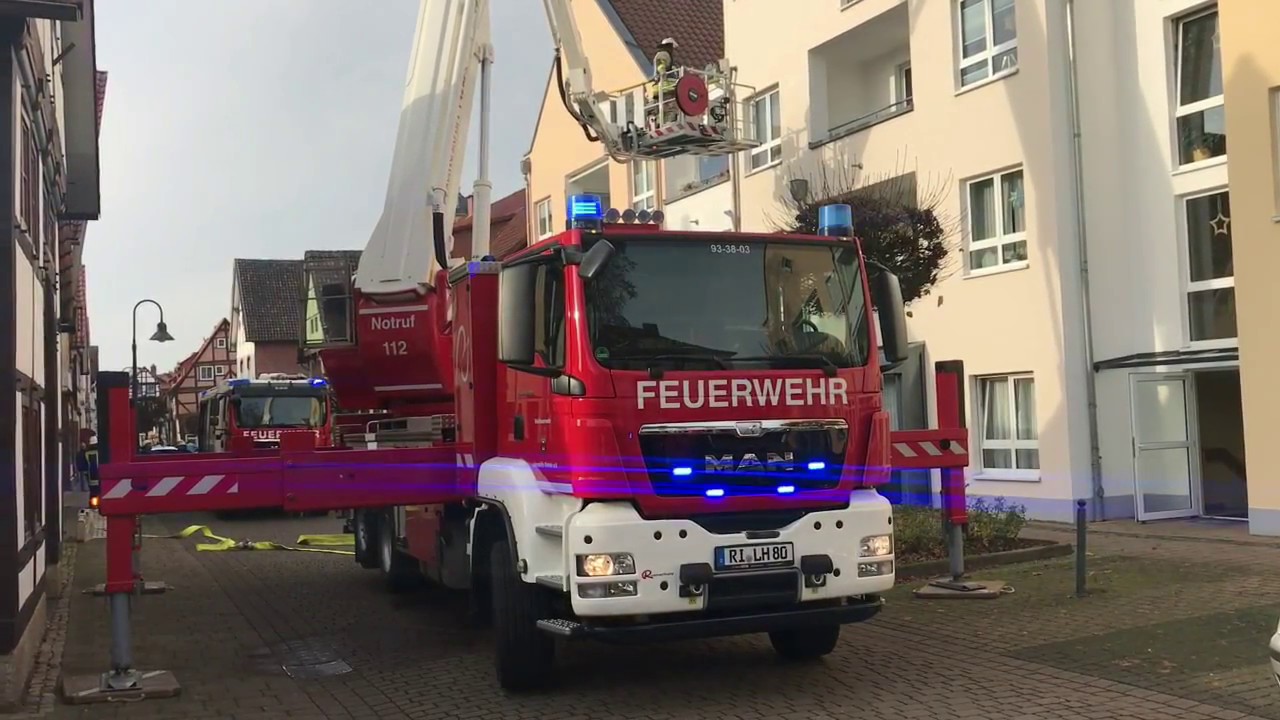 Großeinsatz In Rinteln: Feuer In Senioren-Wohnanlage
