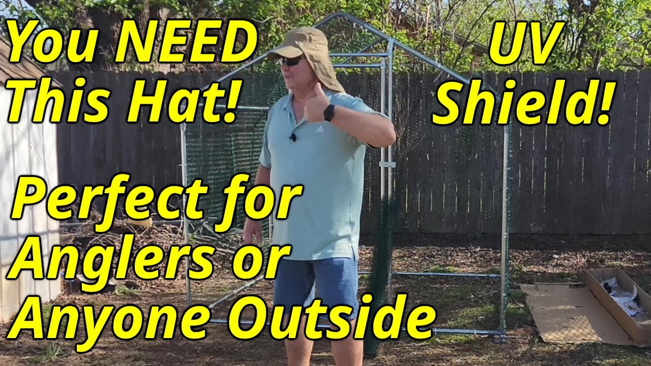Ultimate Sun Protection | Bassdash UPF 50+ Fishing Hat Review