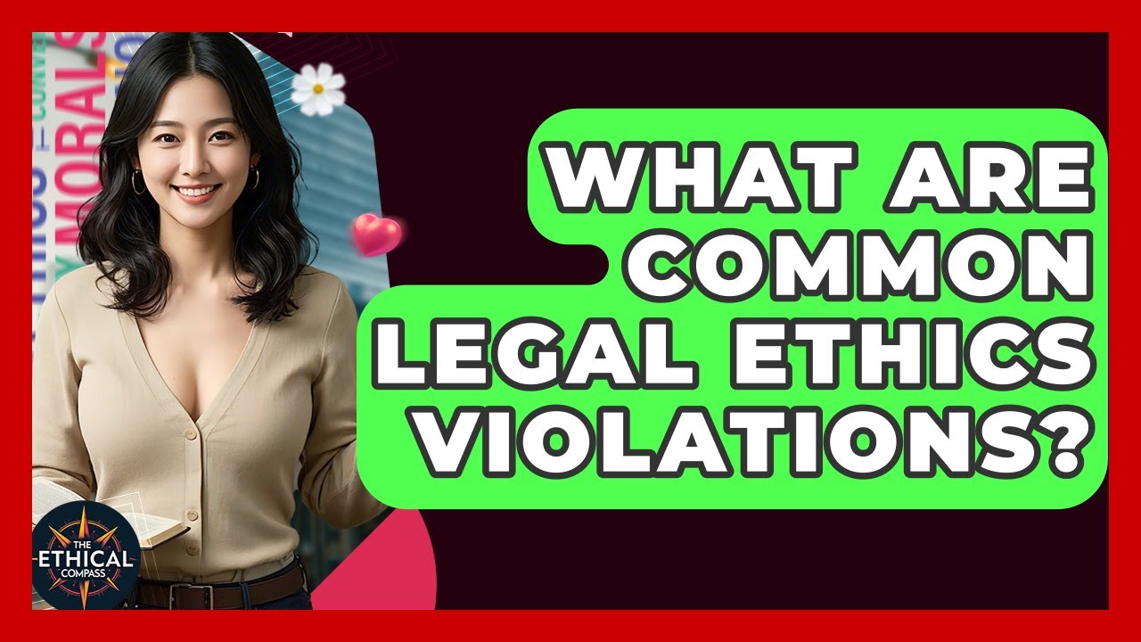What Are Common Legal Ethics Violations? - The Ethical Compass