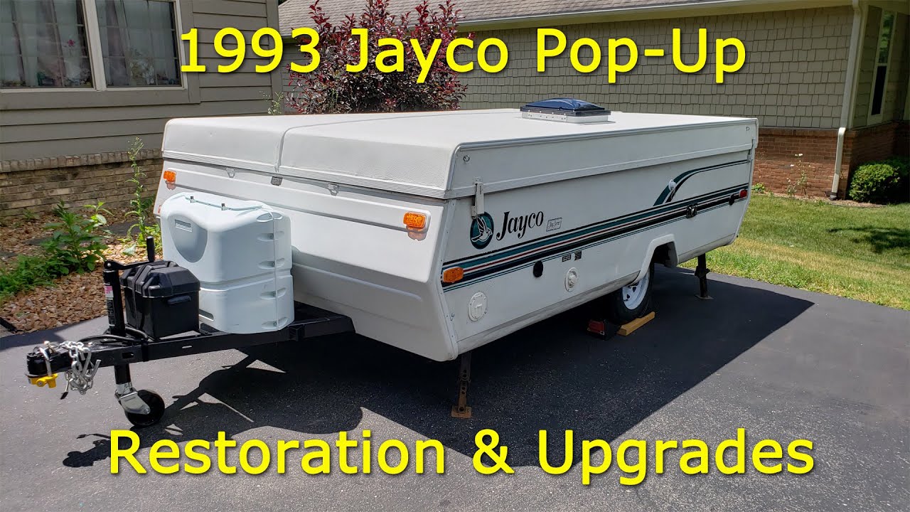 93' Jayco pop-up restoration & upgrade