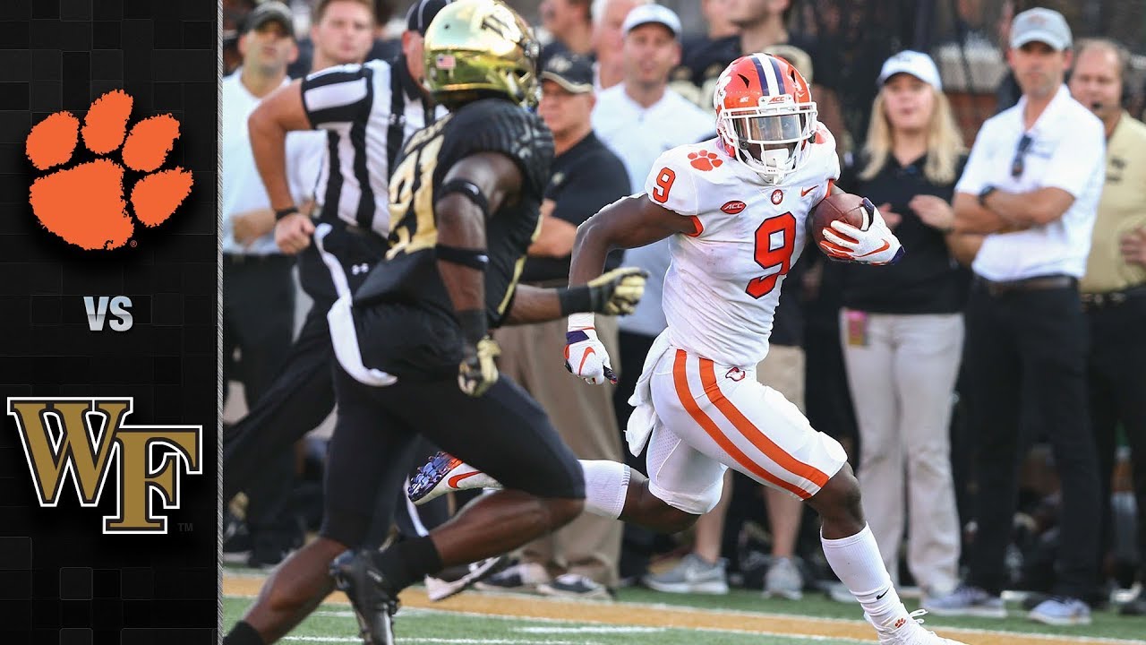 Clemson vs. Wake Forest Football Highlights (2018)