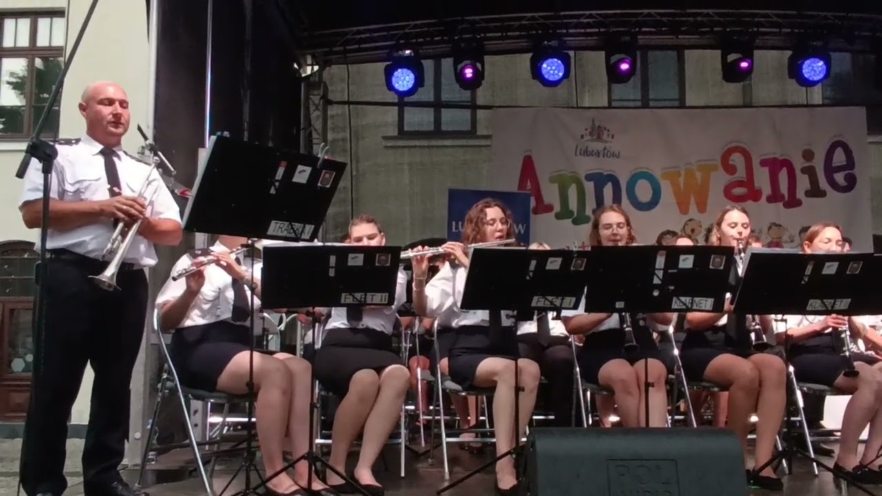 Orkiestra dęta OSP na Annowaniu w Lubartowie 