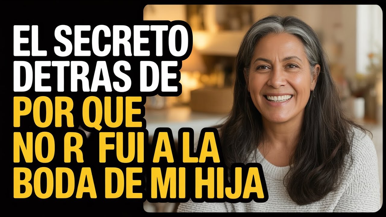 Descubierto: El impactante motivo por el que mi hija NO quiso que asistiera a su boda INCREÍBLE