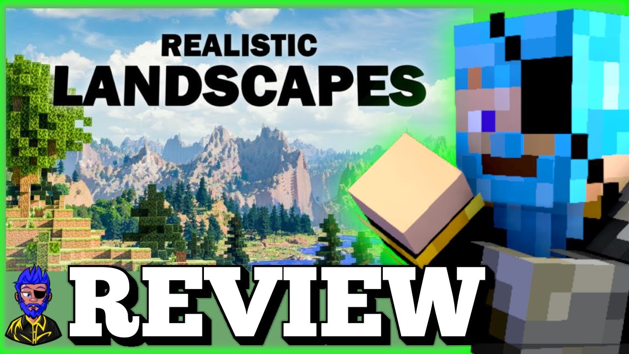 Realistic Landscapes [DX] Dynamic World Review &brvbar; Daz Man Minecraft Texture Pack Review &brvbar; Minecraft