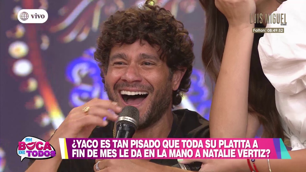 Yaco Eskenazi confirmó que estuvo celoso por foto de Natalie Vértiz con Diego Boneta