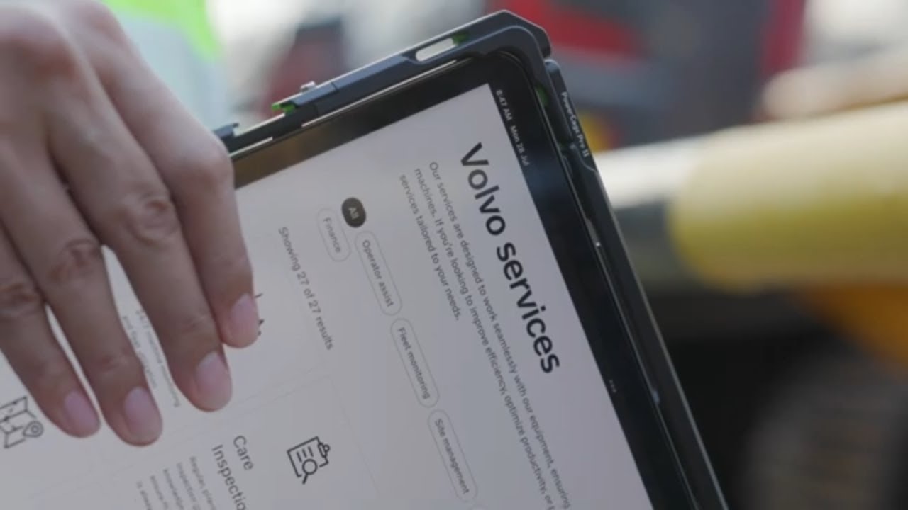 Volvo Services: Stay Ahead with Proactive Machine Monitoring.