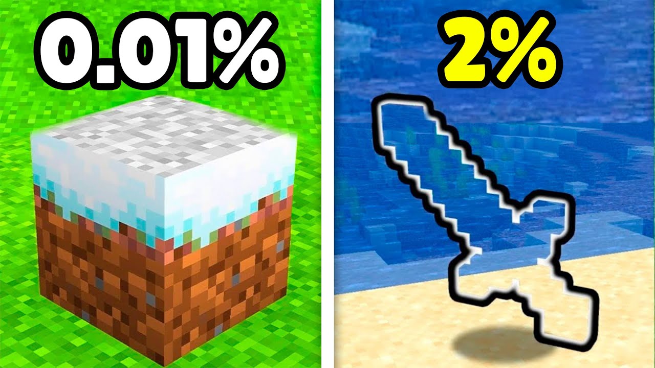 35 NEJVZ&Aacute;CNĚJ&Scaron;&Iacute;CH Předmětů v Minecraftu