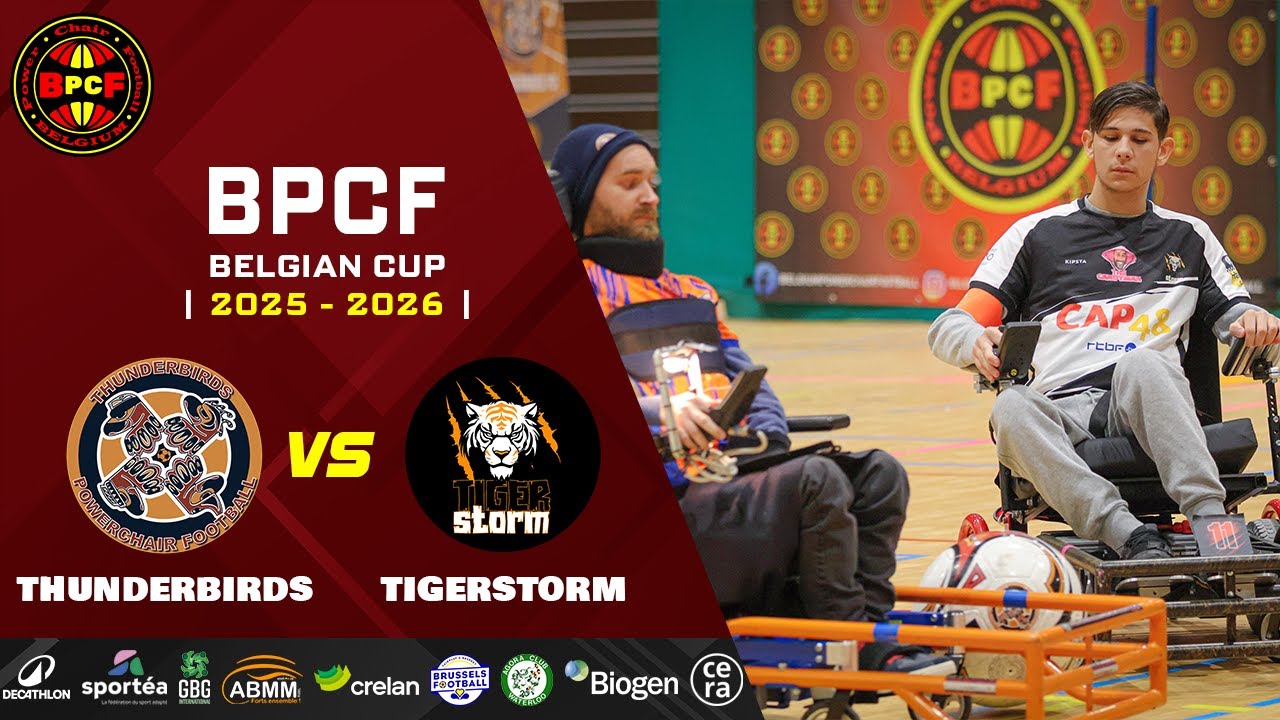BPCF BELGIAN CUP | 2025 - 2026 | THUNDERBIRDS vs TIGERSTORM | Match aller