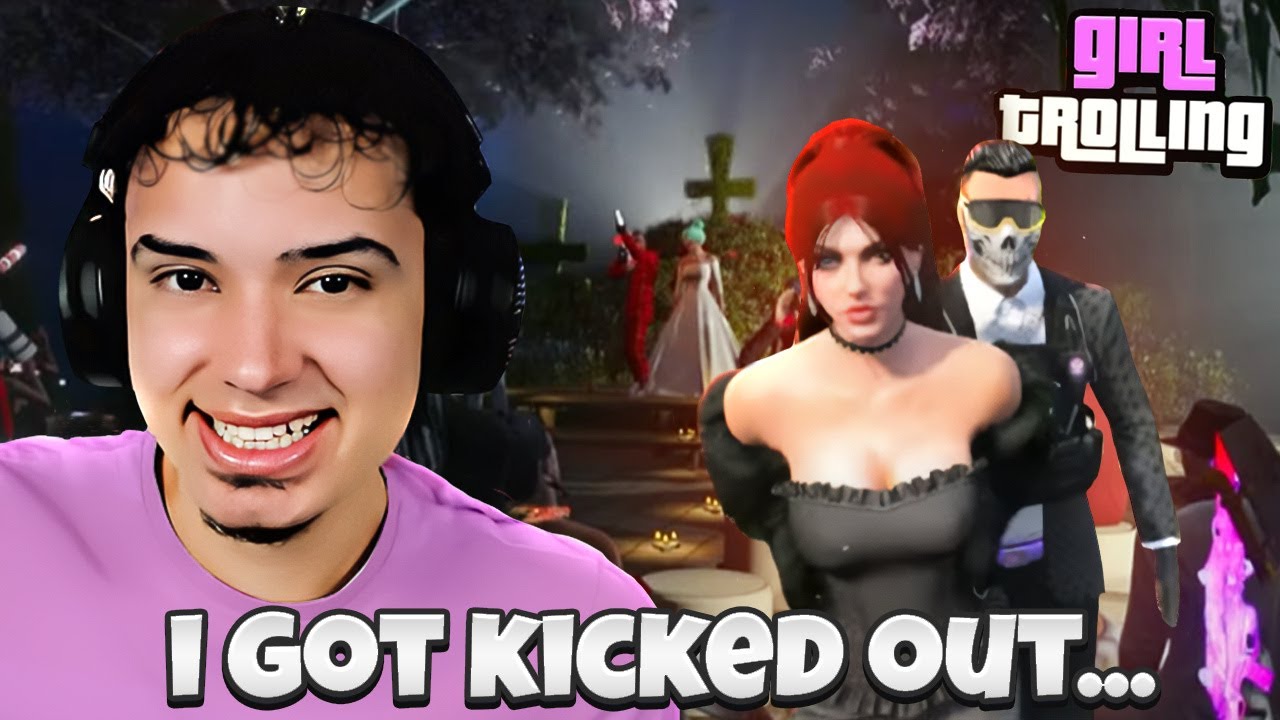 Girl Voice Trolling A WEDDING in GTA 5 RP