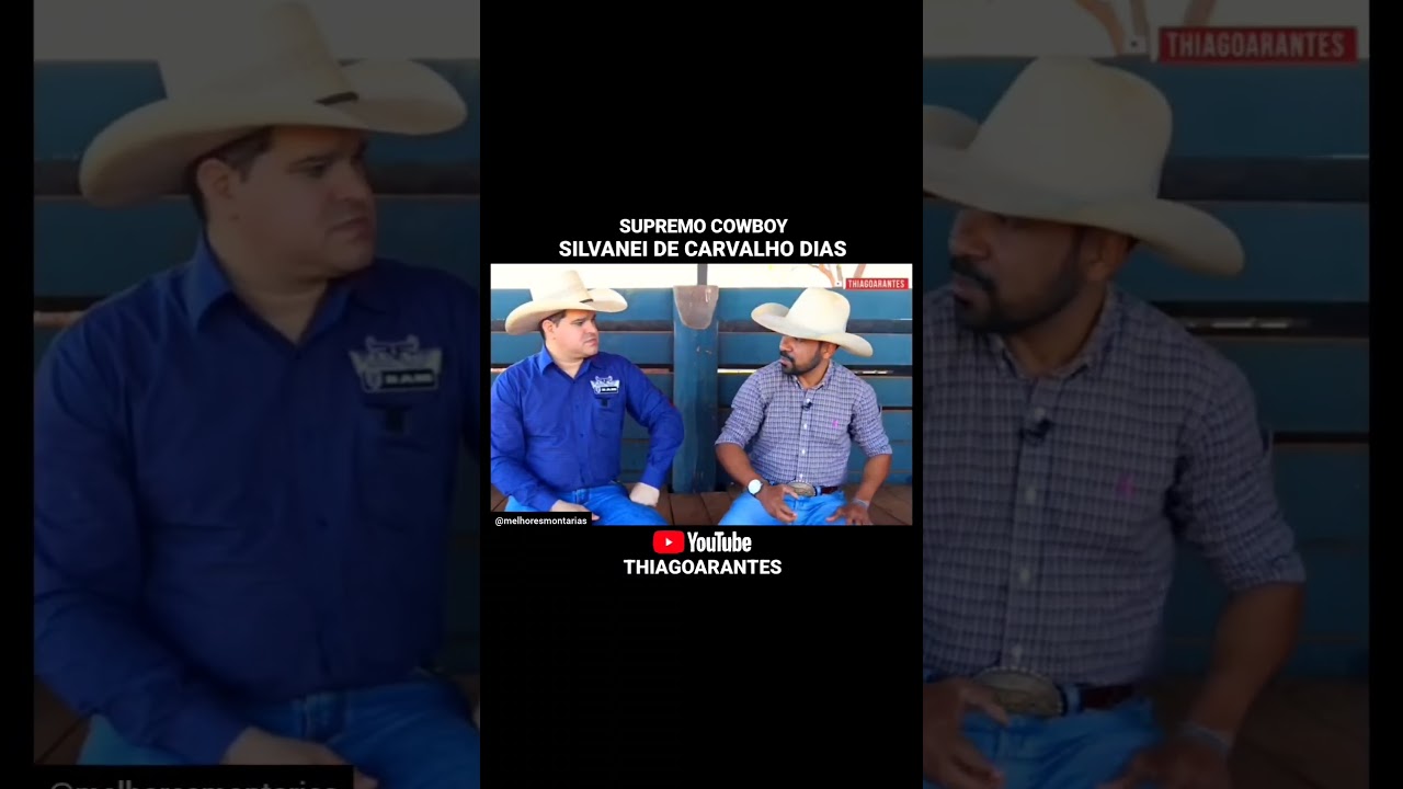 🇧🇷 Curta e comenta! 🤠👍🏻 Silvanei de Carvalho Dias com Thiago Arantes 