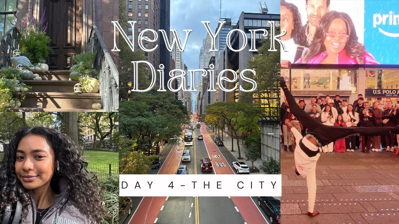 New York Diaries I Vlog 4- Greenwich, Grand central, Times square + MORE