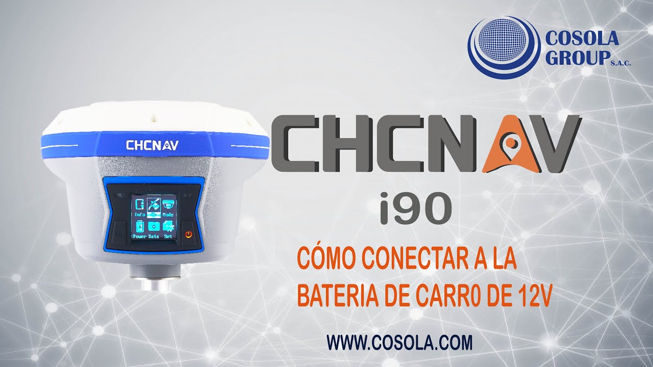 GPS CHCNAV-cómo conectar  a la batería  de carro de 12V?