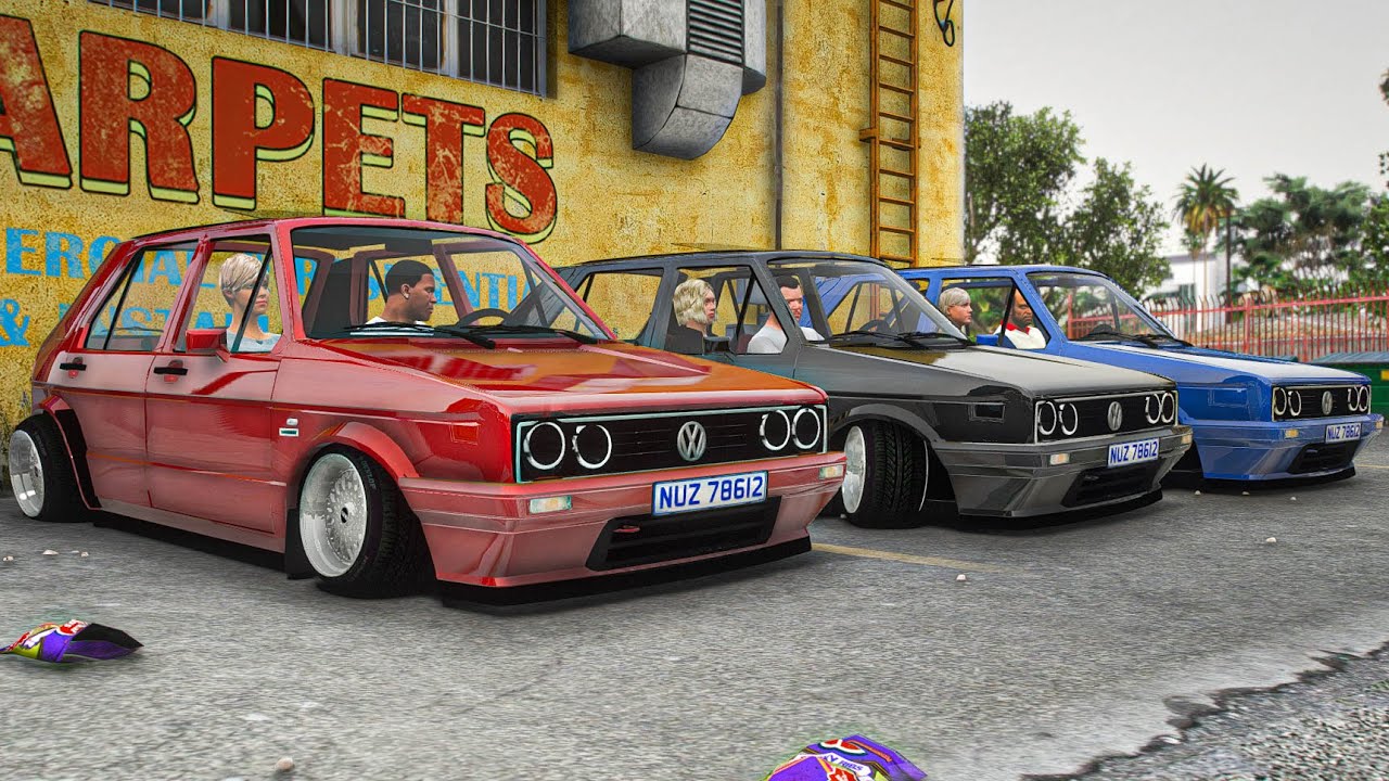 GTA 5 Mzansi edition With Realistic graphics- VW Citi Golf 1.6