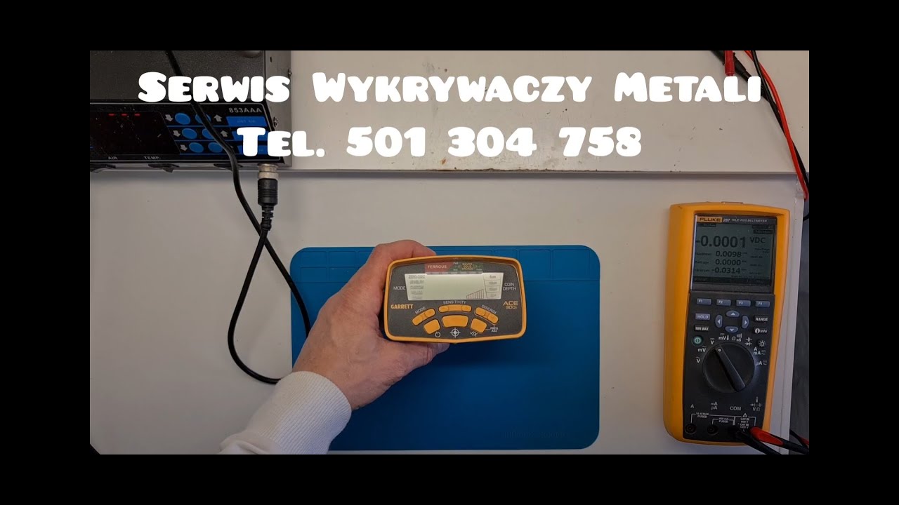 Naprawa Wykrywacza Garrett ACE 300i