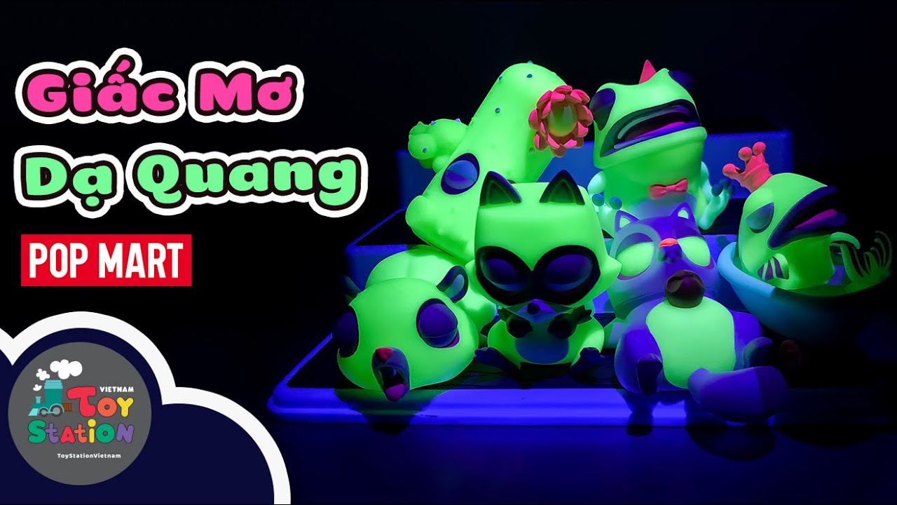 Những lữ khách nhỏ và giấc mơ dạ quang Art Toy Little Voyagers từ Pop Mart ToyStation 500