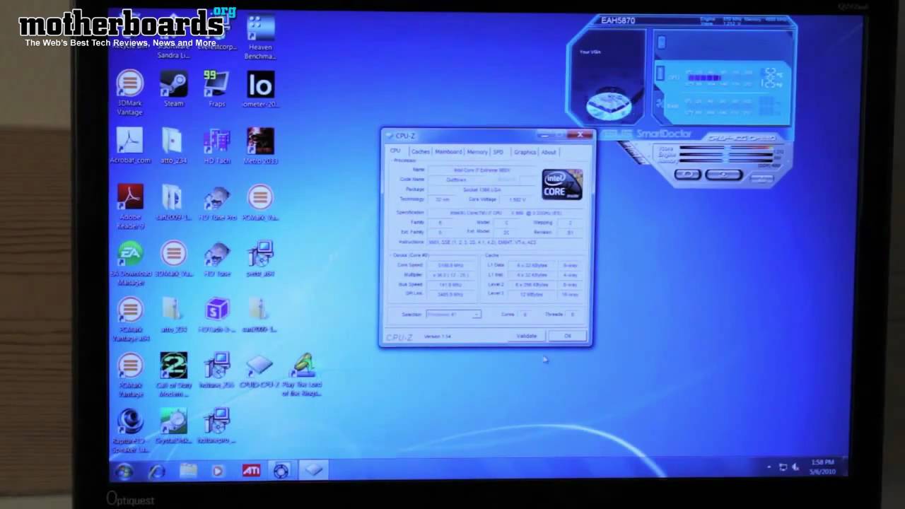 Overclocking Intel Core i7 980X to 5.1 GHz