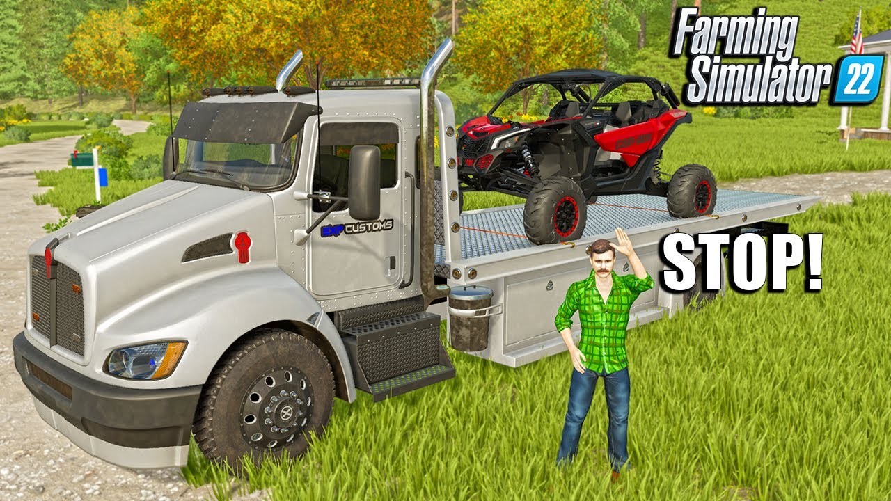 I REPOED HIS NEW CAN-AM!
