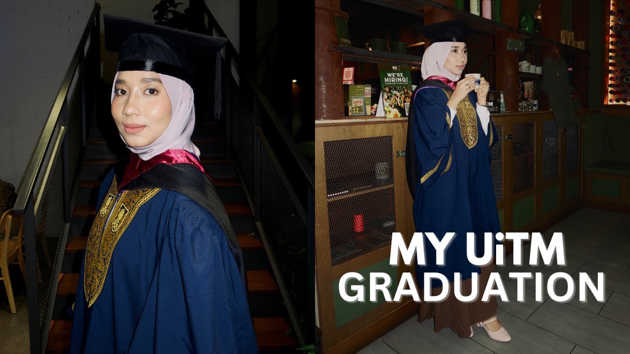 I finally uploaded my UiTM Graduation Vlog