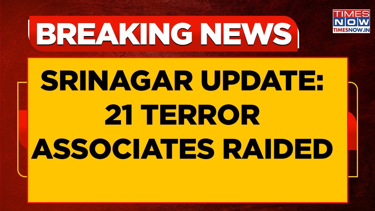 Major Crackdown On Terror In Kashmir Valley, Raids Underway In Srinagar, 150 Houses Searched So Far