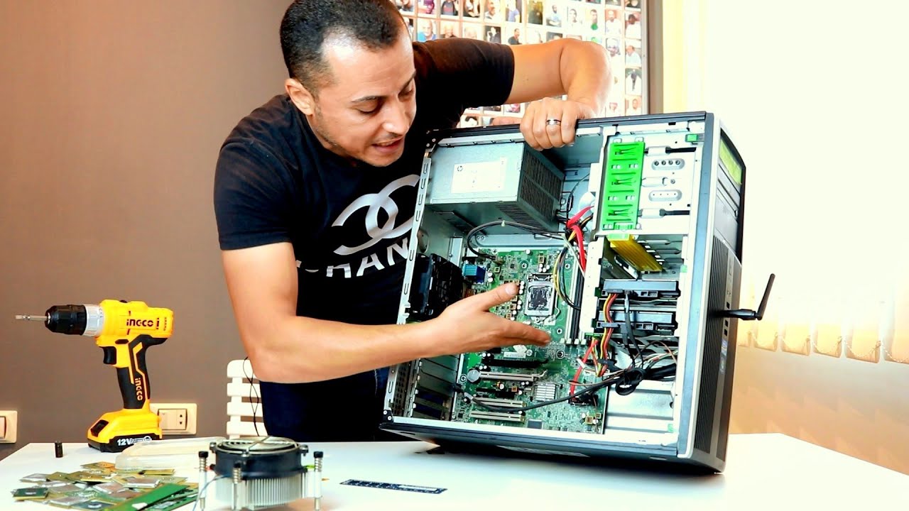 مكونات الكمبيوتر من الداخل ووظائفها 🧐 شرح عملي للمبتدئين.
