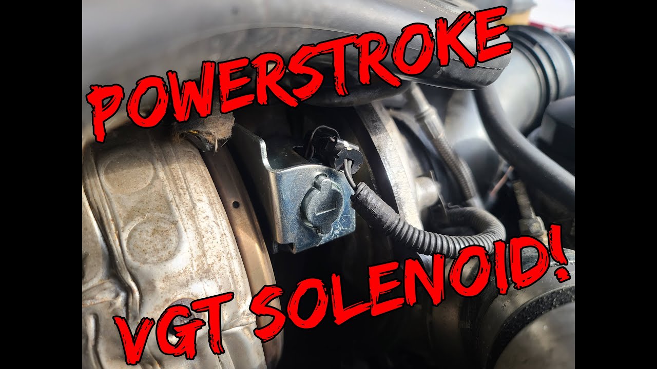 The Midnight Mechanic - Easy Powerstroke 6.0 VGT Solenoid Replacement!