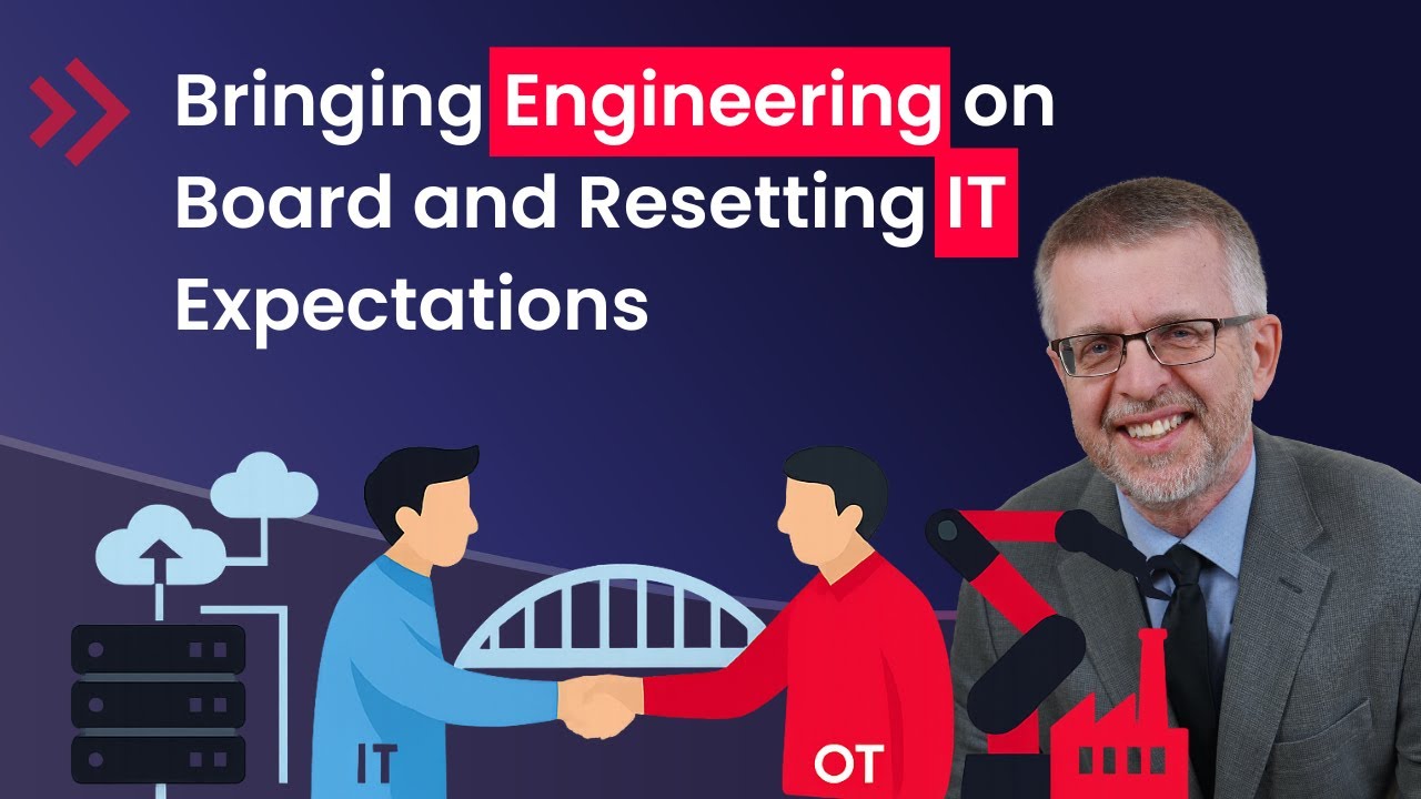 IT and OT Relationship Management | Recorded Webinar