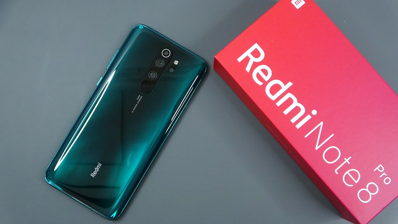 Xiaomi Redmi note 8 Pro (Chinese version), unboxing, camera, antutu, game test