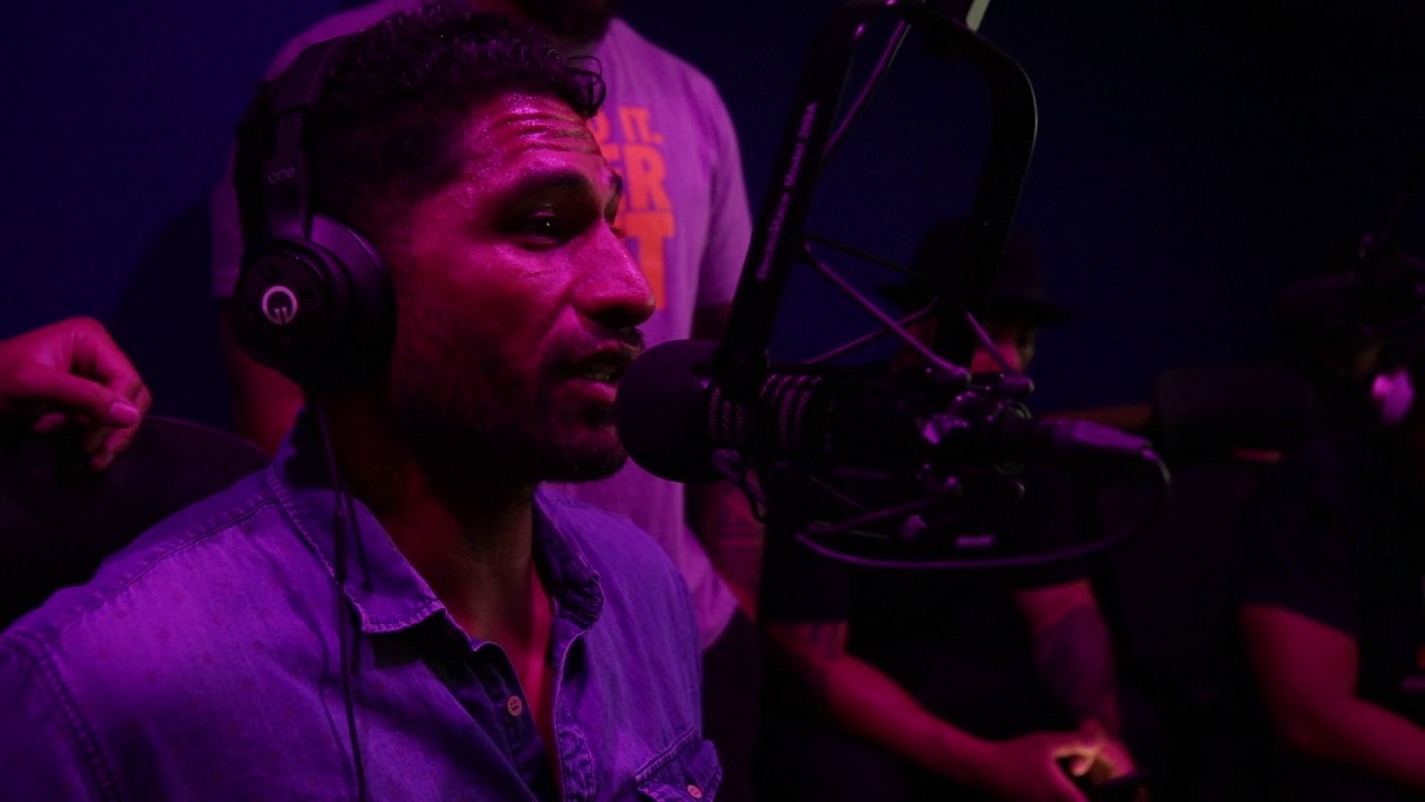 Sala Baker talks to the people at DASH radio and Island block radio.