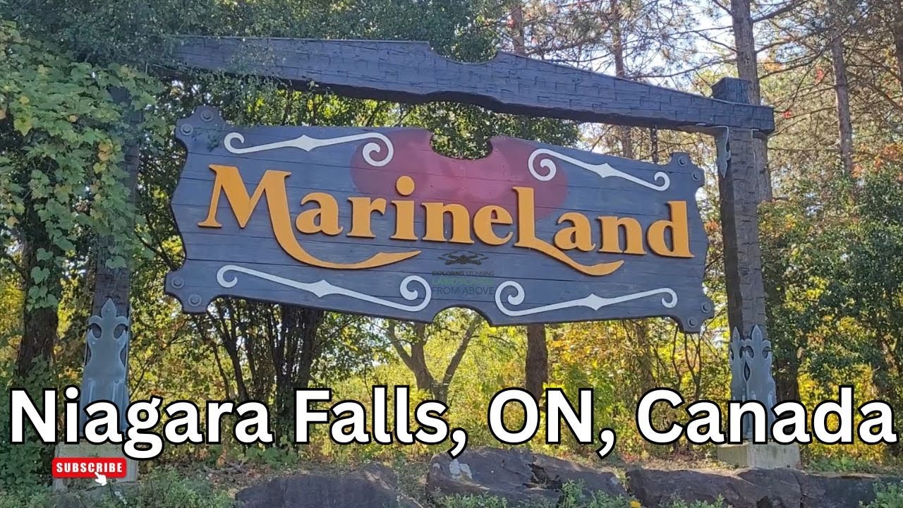 Drone Views of MarineLand 2025 — As Canada Denies Beluga Export, Animals in Limbo #marineland