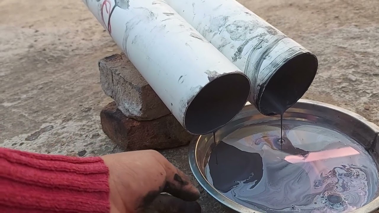 PINTADO DE LOS TUBOS para Hidroponía Vertical