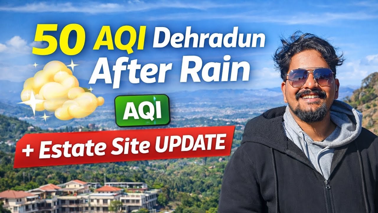 Barish ki wajah se dehradun ka AQI 50 ho gya 😱 | Random day vlog #foryou #dehradun #entrepreneur 