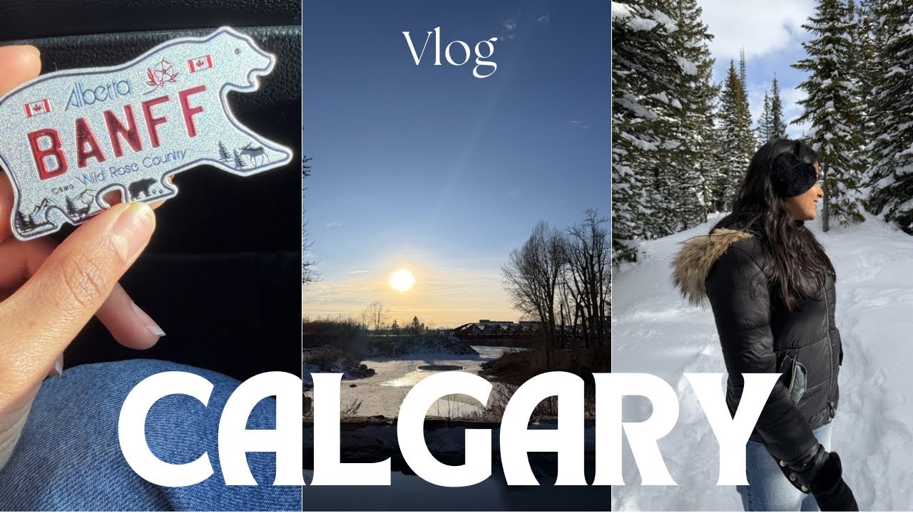 Calgary in Frames 🎞️🇨🇦 || First Time in Calgary! 🇨🇦 | City Vlog & Best Spots