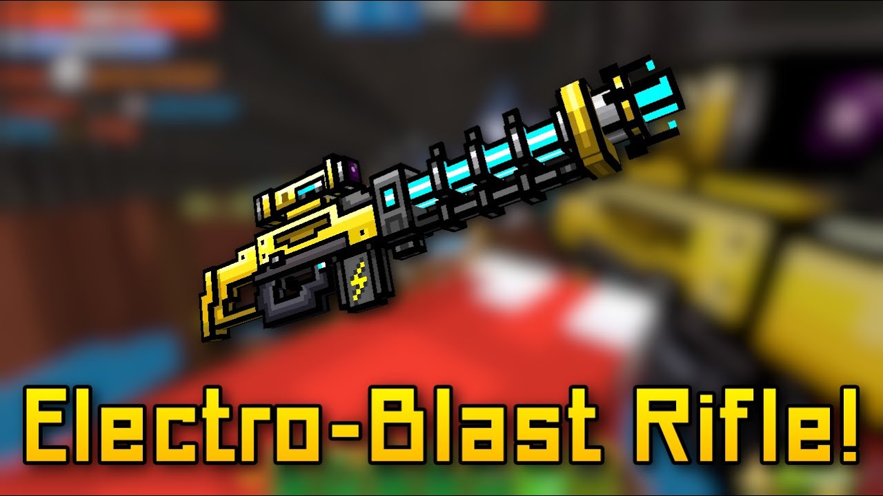 Pixel Gun World - Electro-Blast Rifle Preview! (W.I.P)